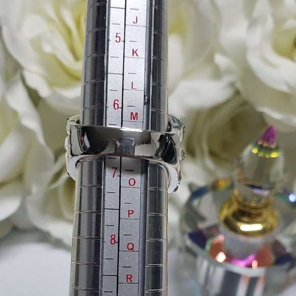 Beautiful Fancy Ring in silver with rhodium plated - Picture 7 of 10